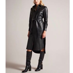 Ted Baker London Black Midi Dress